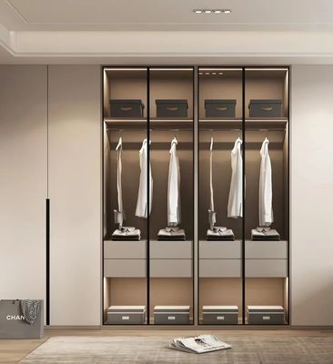 購入 軽いホテルの部屋のキャビネットの現代ホテルのワードローブの石の版2*0.6m online manufacture
