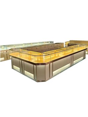 購入 OEM ODMの現代贅沢な飾り戸棚のカスタマイズされた店装飾 online manufacture