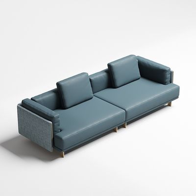 購入 モダンな高級ホテル レセプションソファ 固木枠 交渉ソファ online manufacture