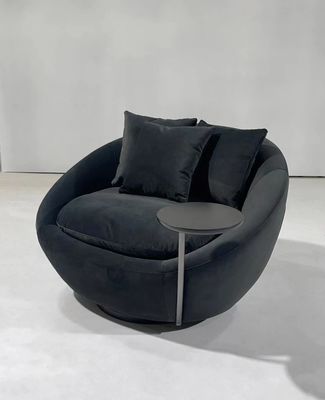 ODM OEMの別荘の家のホテルの皿が付いている回転ソファーの椅子