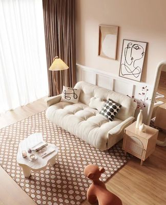 よい価格 快適な生地の注文のソファー ベッドのホテルの居間のソファー ベッド オンラインで