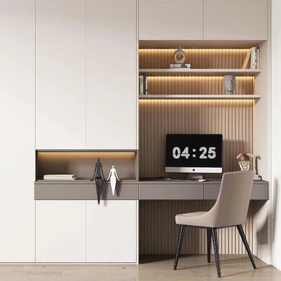 よい価格 贅沢なワードローブのホテルの部屋のキャビネットの寝室のドレッシングのキャビネットは統合した オンラインで