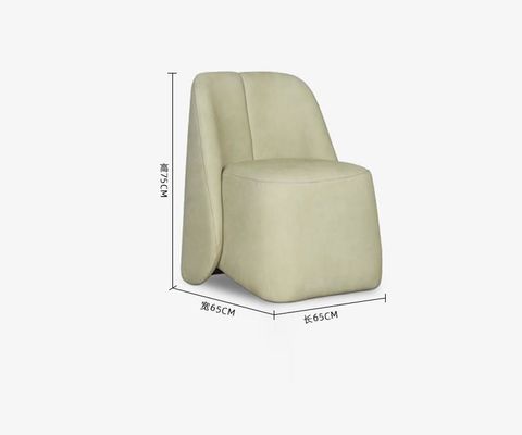 よい価格 最小主義の最高のホテルのロビーの家具のビロードの単一の不精なソファーの椅子 オンラインで