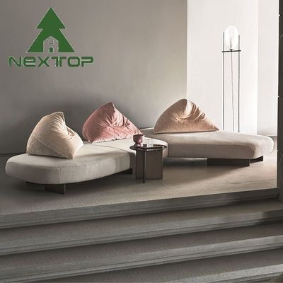 よい価格 OEM ODM ホテル ロビー リビング リセプション 角形ソファセット オンラインで