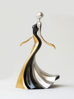 NEXTTOP シンプル グラマー シルエット ダンス メタル彫刻 ホテル ビラ 展示品